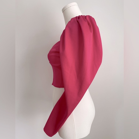 Zara Corset Crop Top Size S - Picture 5 of 7